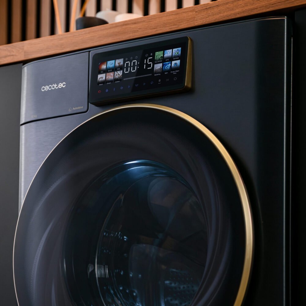 lave linge cecotec bolero dresscode 12950 autodose direct drive 3d titanium Lave-linge