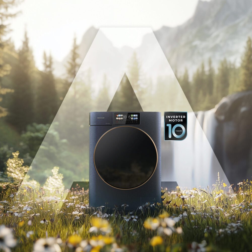 lave linge cecotec bolero dresscode 12950 autodose direct drive 3d titanium Lave-linge