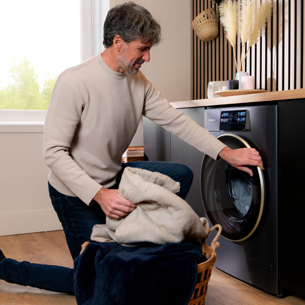 lave linge cecotec bolero dresscode 12950 autodose direct drive 3d titanium Lave-linge