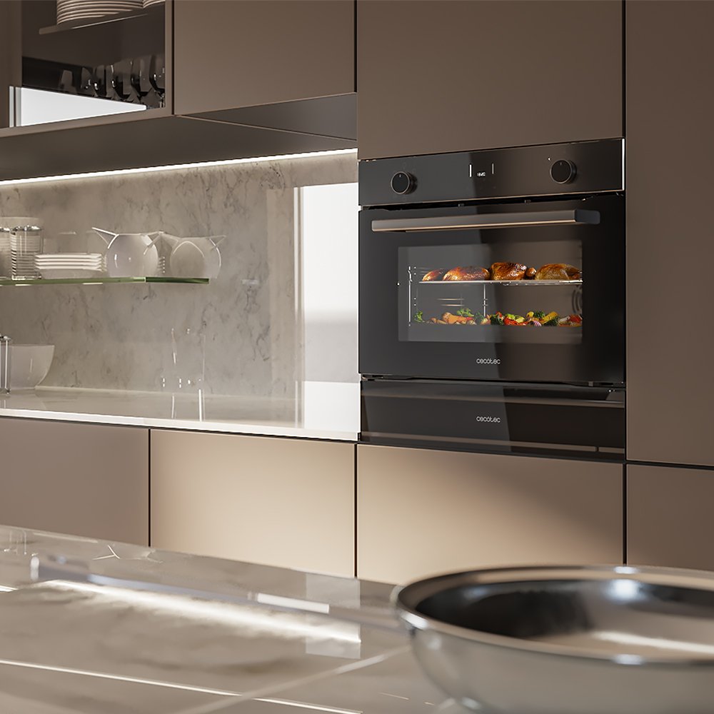 fours multifonctions cecotec bolero hexa m224500 glass black a Fours multifonctions
