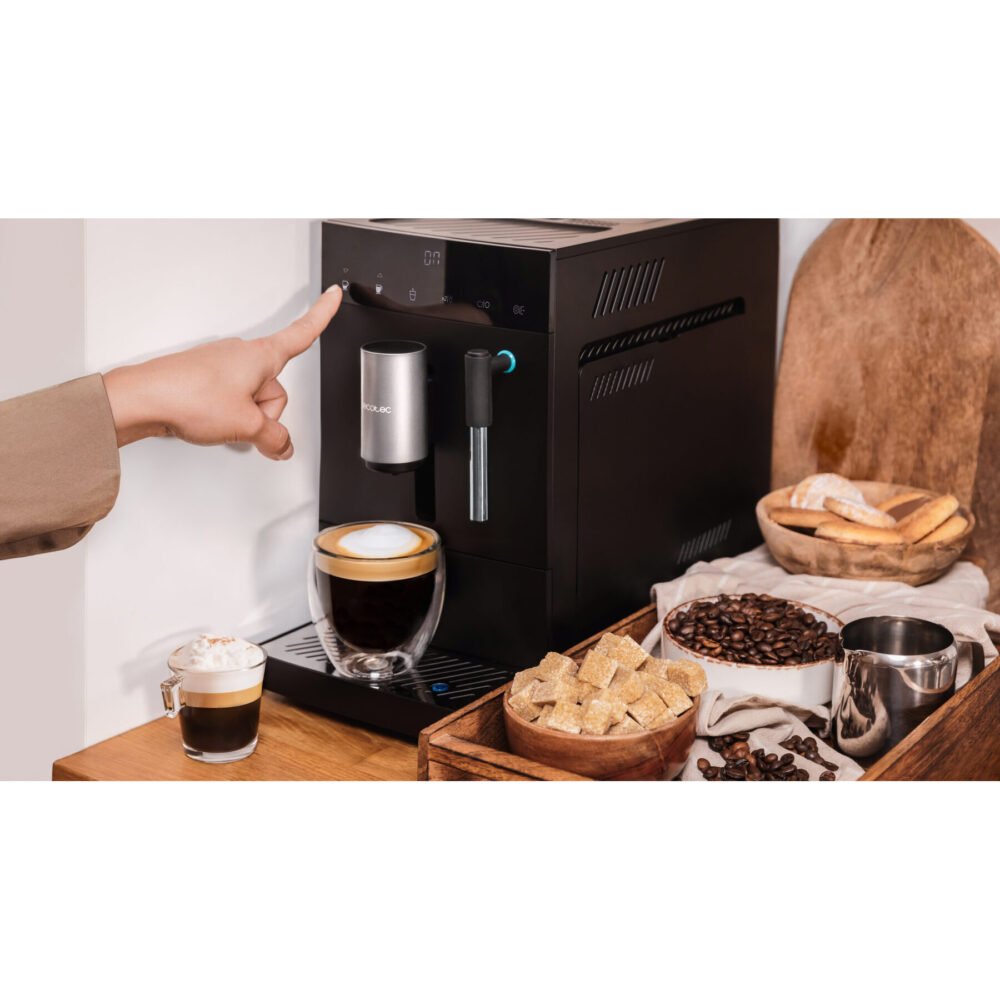 cecotec machine à café super automatique cremmaet compact steam Machine à café super-automatique