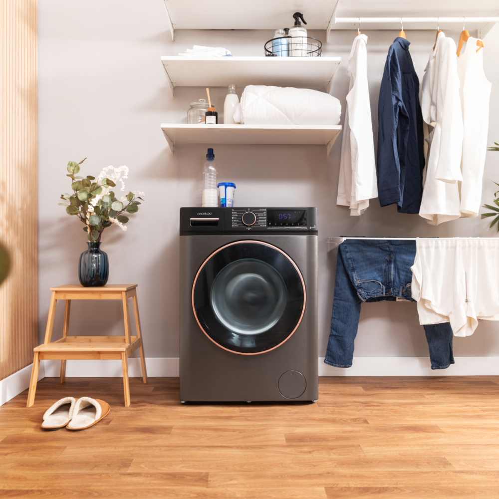 lave linge cecotec bolero dresscode 7610 inverter steel a Lavadora