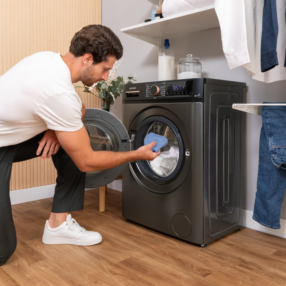 lave linge cecotec bolero dresscode 7610 inverter steel a Lavadora