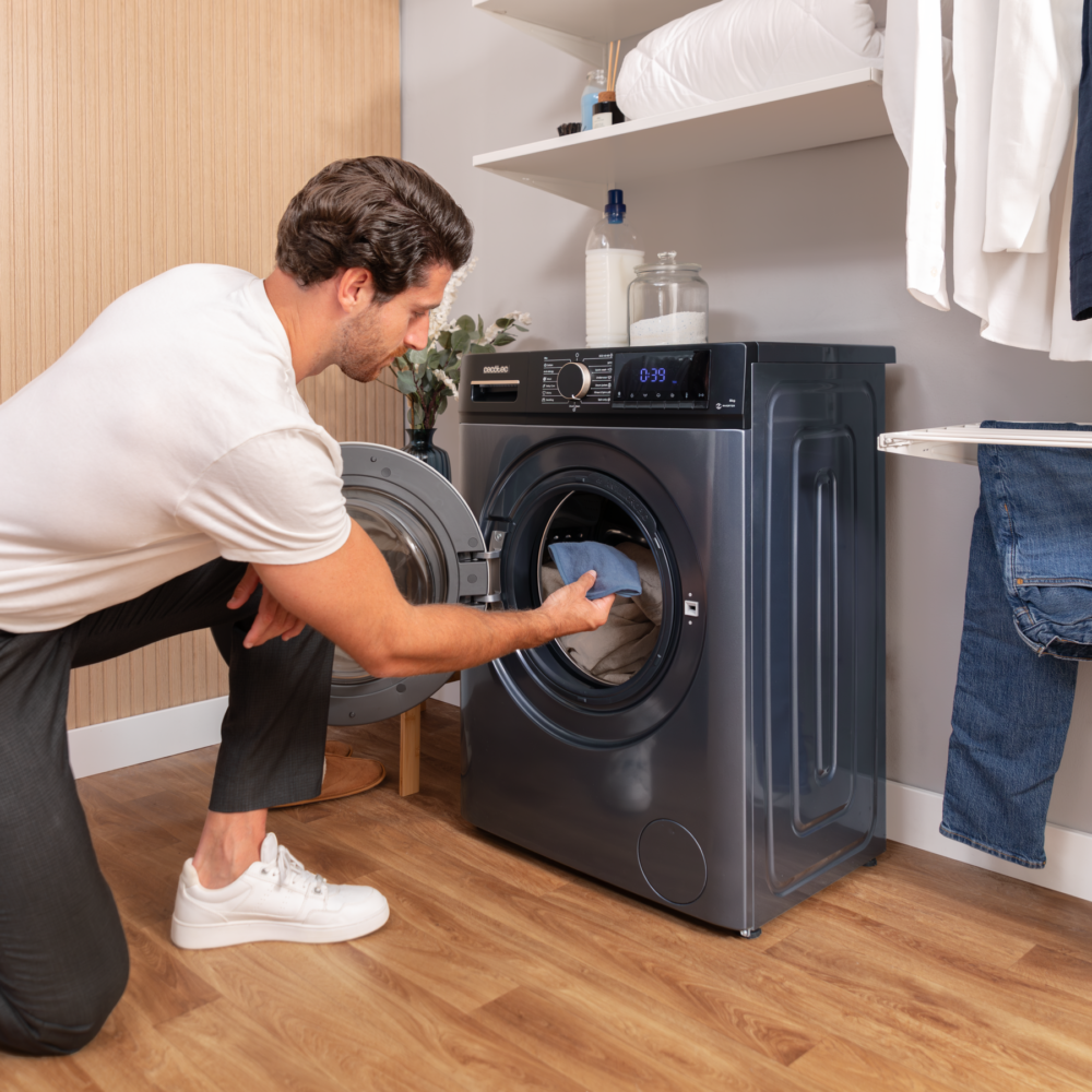 lave linge cecotec bolero dresscode 9610 inverter ice blue a Lave-linge