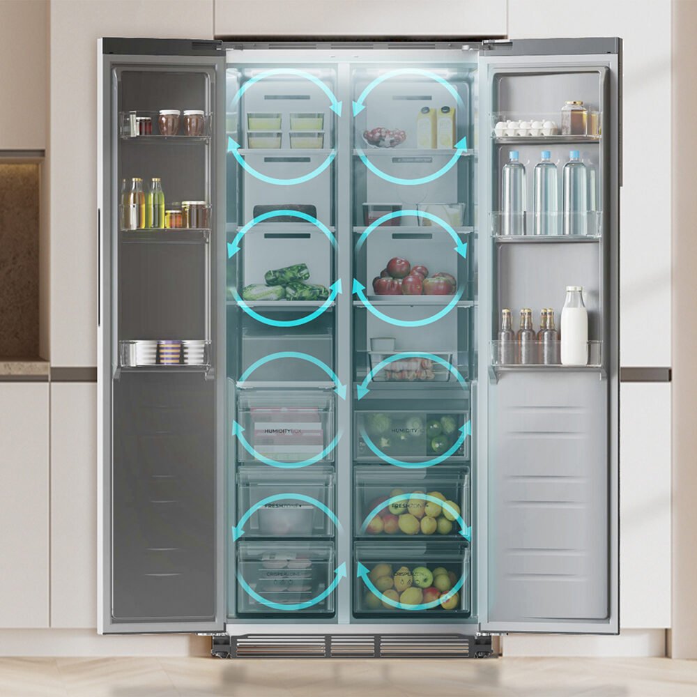 réfrigérateur cecotec bolero coolmarket sbs 436 sbi inox e Kühlschrank