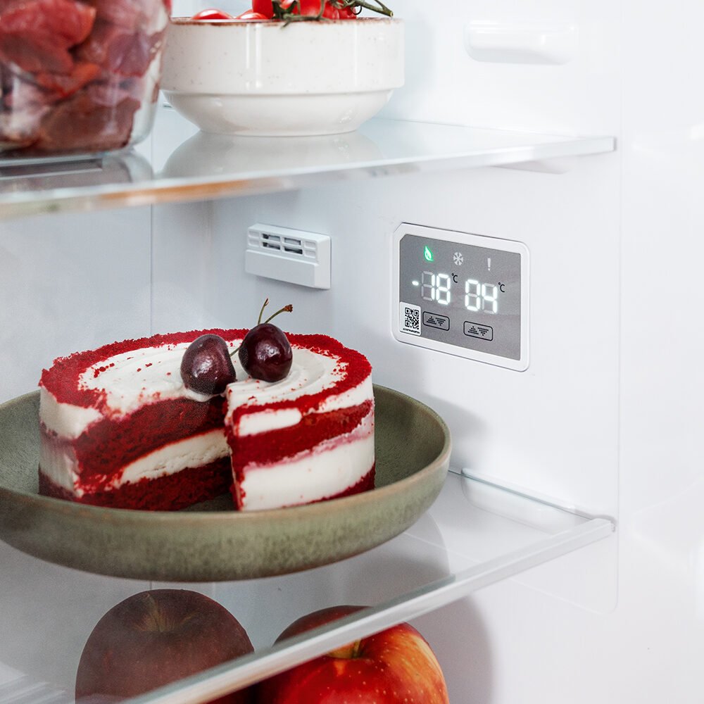 réfrigérateur cecotec bolero coolmarket combi origin 294+ red e frigorífico