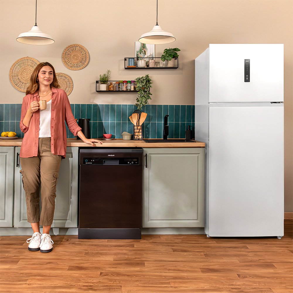 réfrigérateur cecotec bolero coolmarket 2d 465 nf white e Réfrigérateur