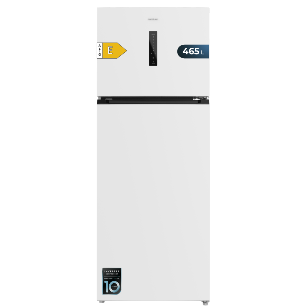 réfrigérateur cecotec bolero coolmarket 2d 465 nf white e Réfrigérateur