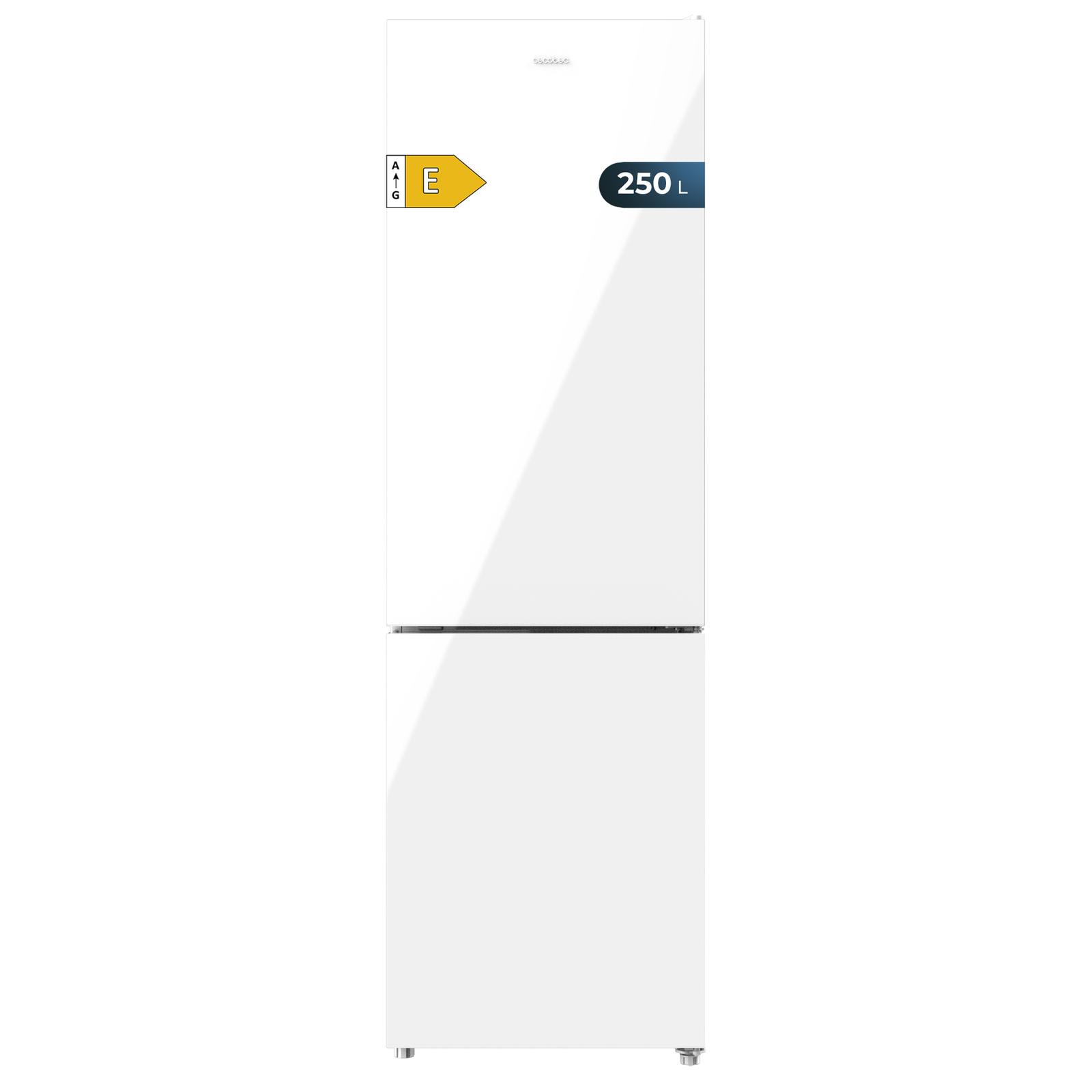réfrigérateur cecotec bolero coolmarket combi 250 white glass e Réfrigérateur