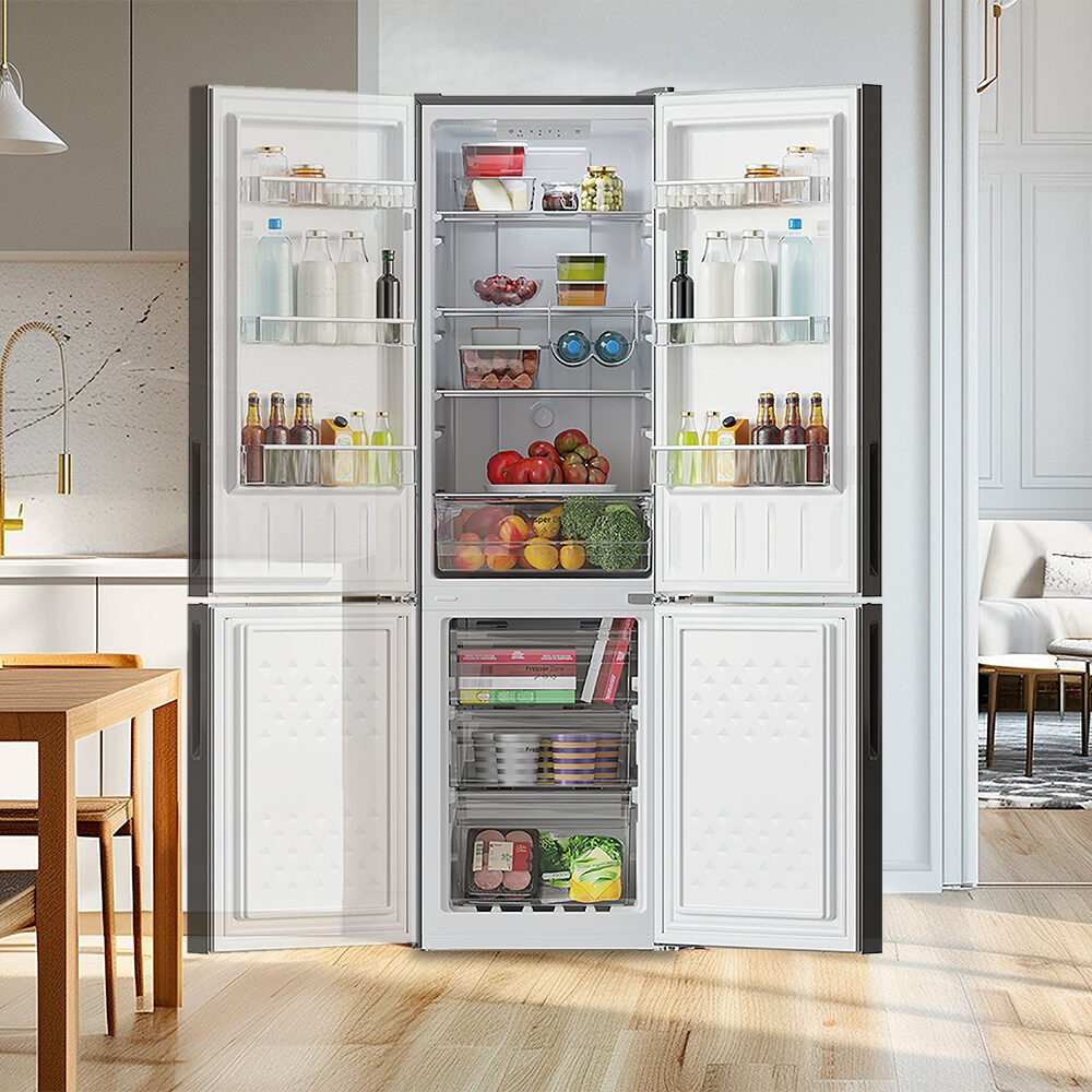 réfrigérateur cecotec bolero coolmarket combi 250 grey glass d Réfrigérateur