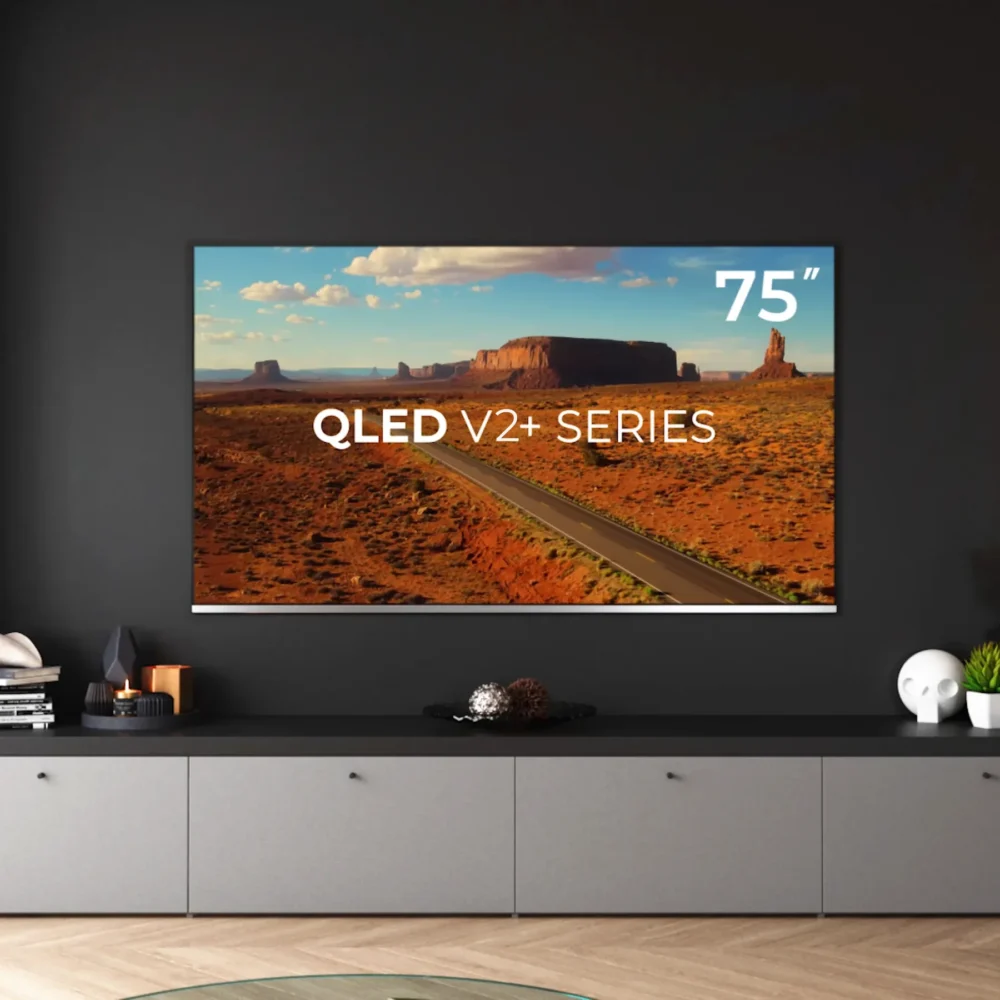 téléviseur cecotec tv qled v2 series vqu20075 电视 电视 台