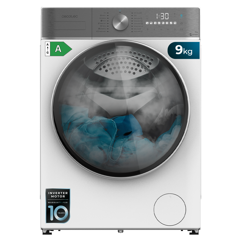 cecotec lave linge bolero dresscode 9800 inverter a Lave-linge