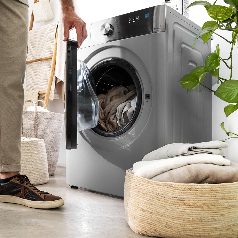 cecotec lave linge bolero dresscode 10800 inverter steel a Lave-linge