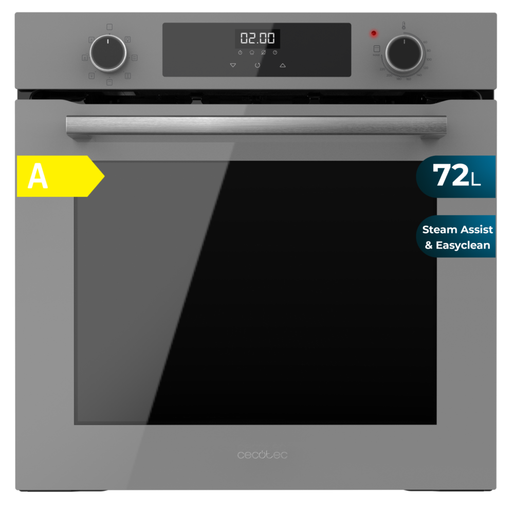 fours multifonctions cecotec bolero hexa m226000 glass grey a Fornos multifuncionais