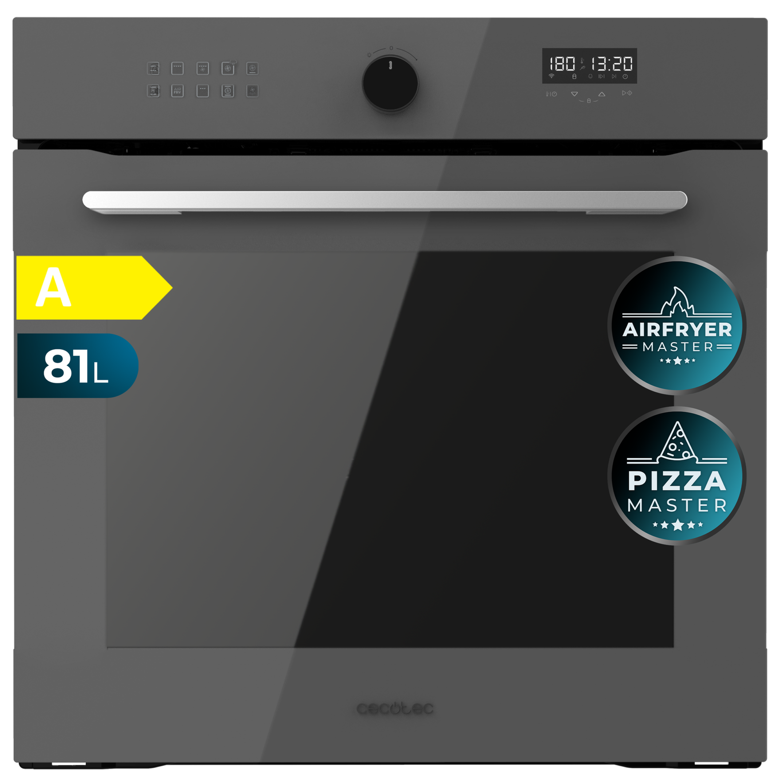 friteuse sans huile cecotec bolero hexa af316000 glass grey a Friteuse sans huile