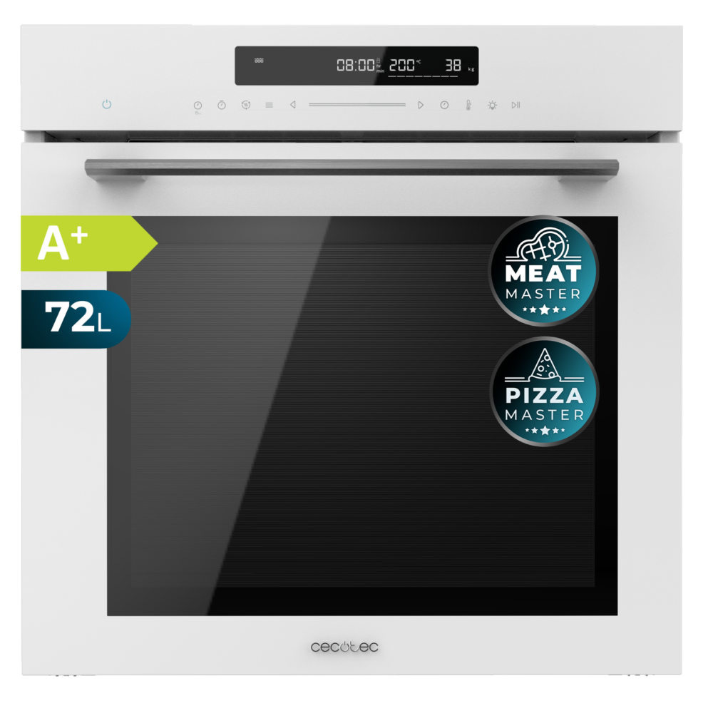 Multifunktionsöfen meat master cecotec bolero hexa sm406000 glass white a+ Meat Master Multifunktionsöfen