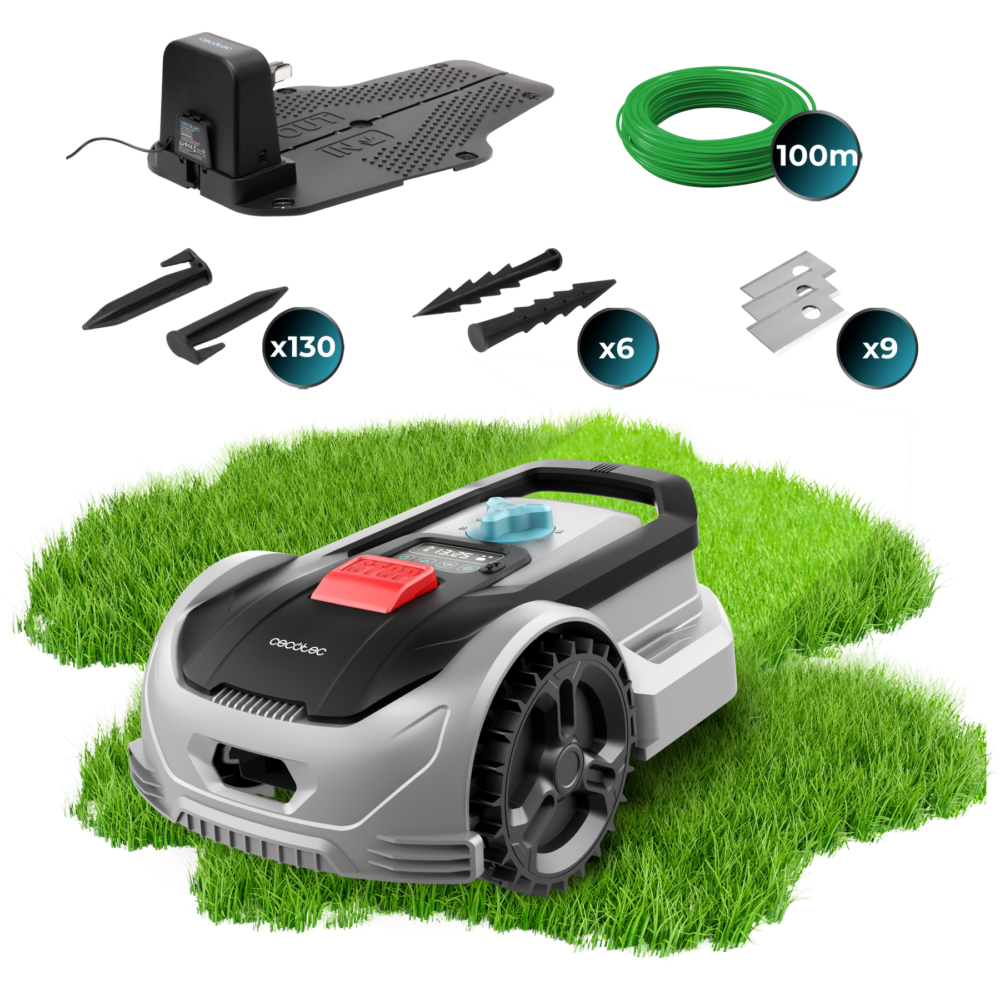 robots tondeuses cecotec conga grasshopper 300 Robots tondeuses