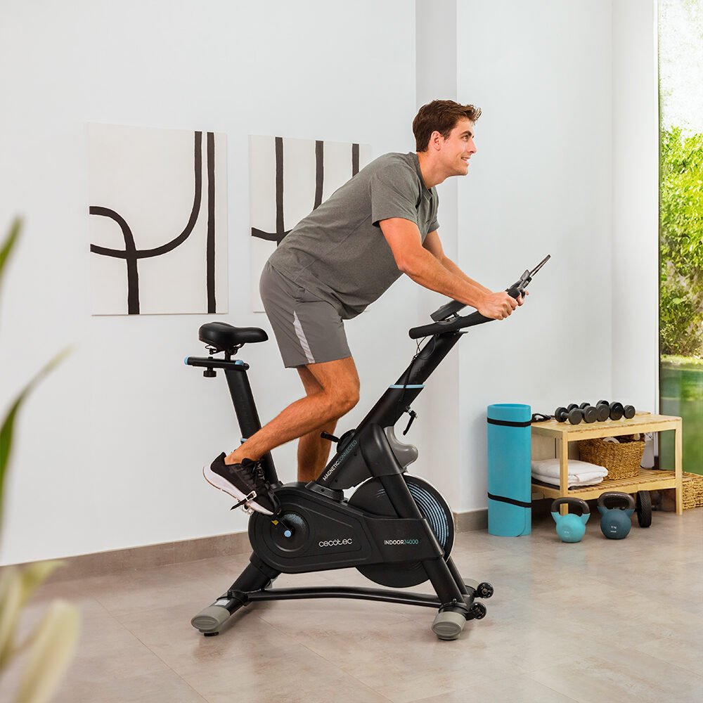 vélos d'appartement cecotec drumfit indoor 24000 magnetic connected Vélos d'appartement