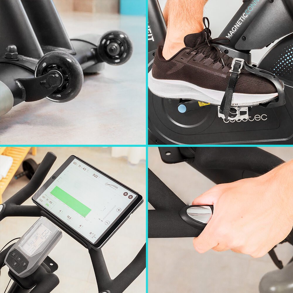 vélos d'appartement cecotec drumfit indoor 24000 magnetic connected Vélos d'appartement