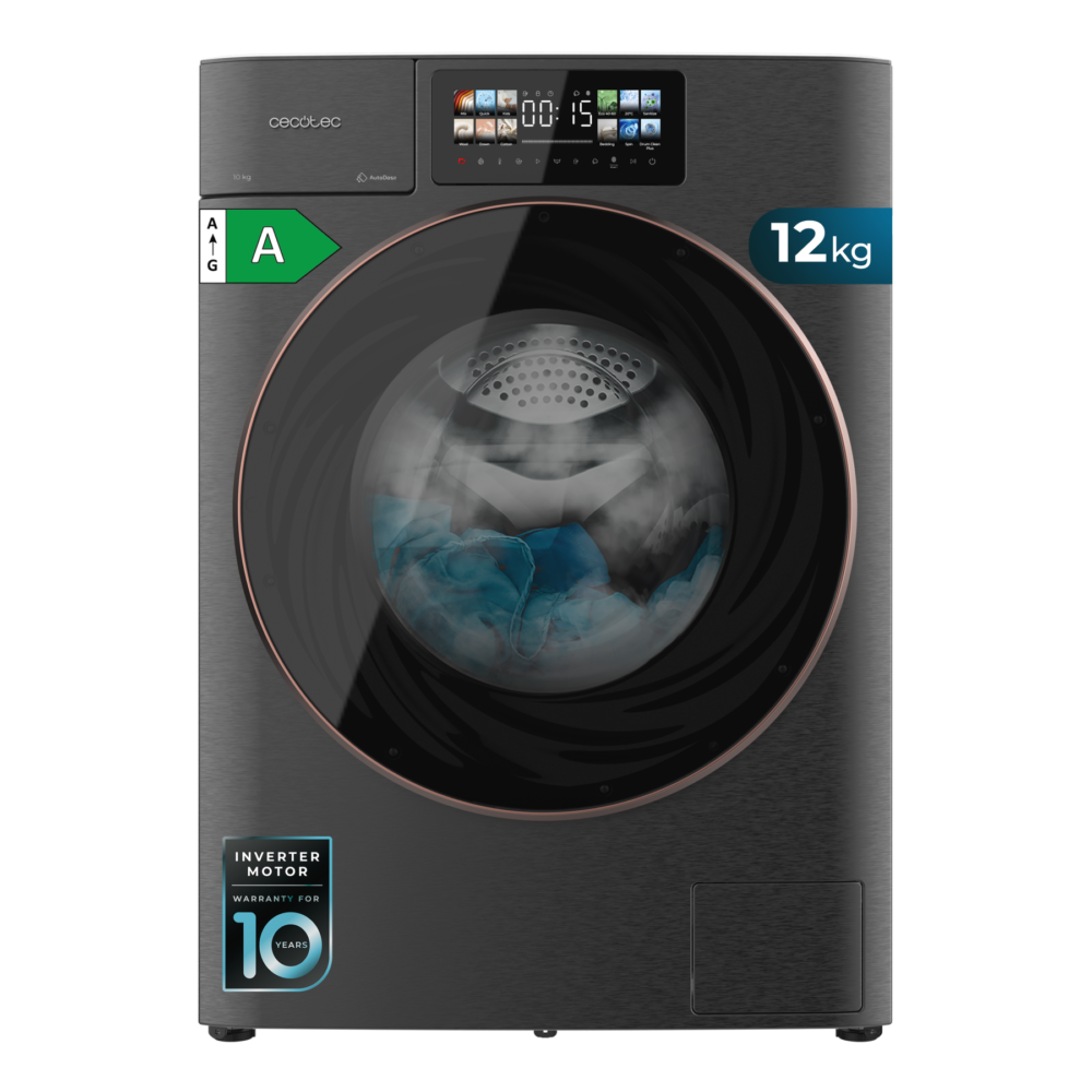 lave linge cecotec bolero dresscode 12950 autodose direct drive 3d steel Lave-linge
