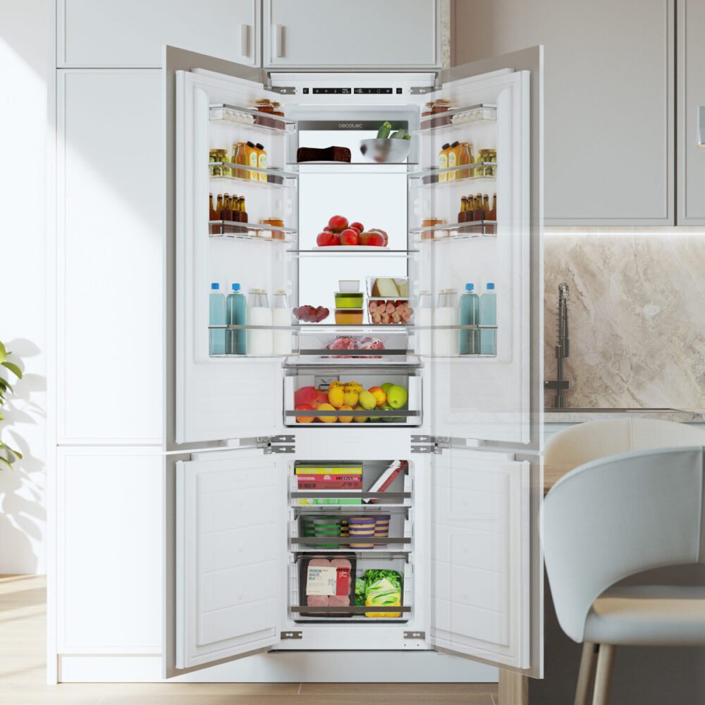 réfrigérateur cecotec bolero coolmarket combi bi d flw 267 e Réfrigérateur