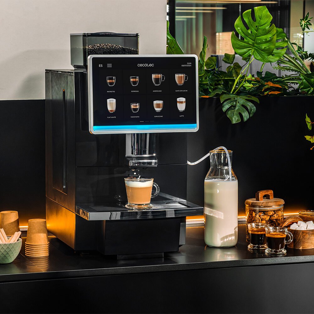 machine à café super automatique cecotec cremmaet coffice Máquina de café superautomática