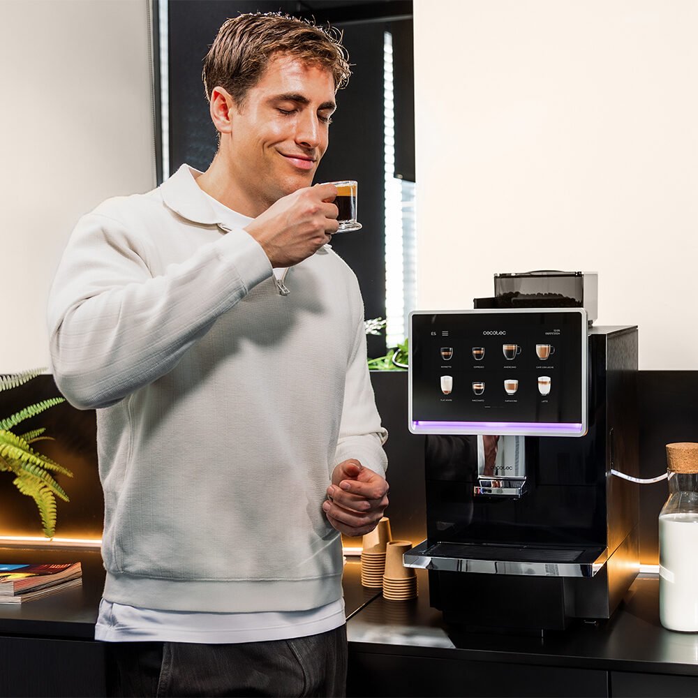machine à café super automatique cecotec cremmaet coffice Máquina de café superautomática