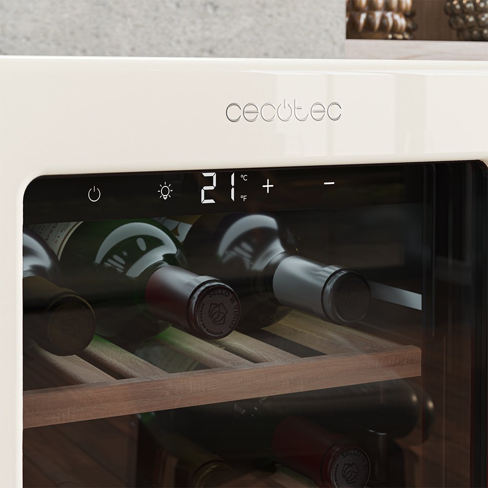 caves à vin cecotec bolero grandsommelier origin 24 hit red Weinkeller
