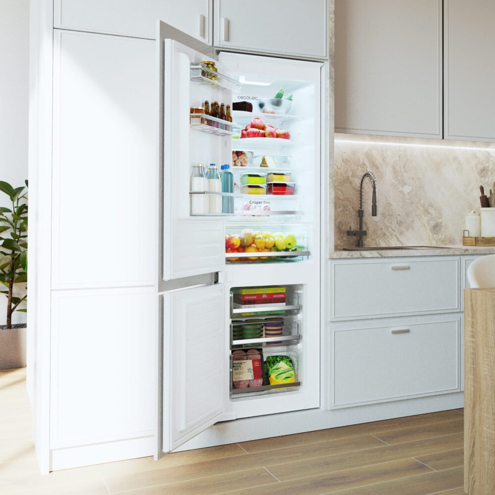 réfrigérateur cecotec bolero coolmarket combi bi s df 270 e 冰箱 冰箱