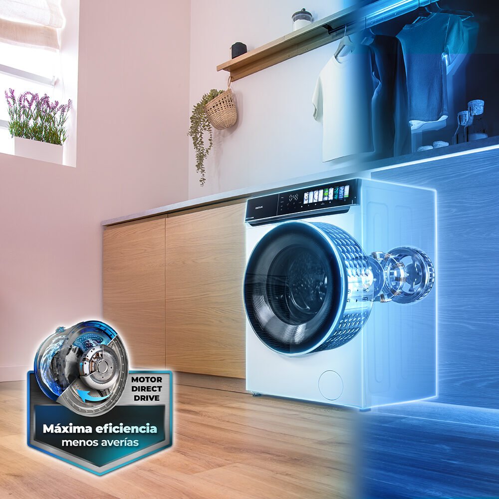 lave linge cecotec bolero dresscode 10970 direct drive Lave-linge