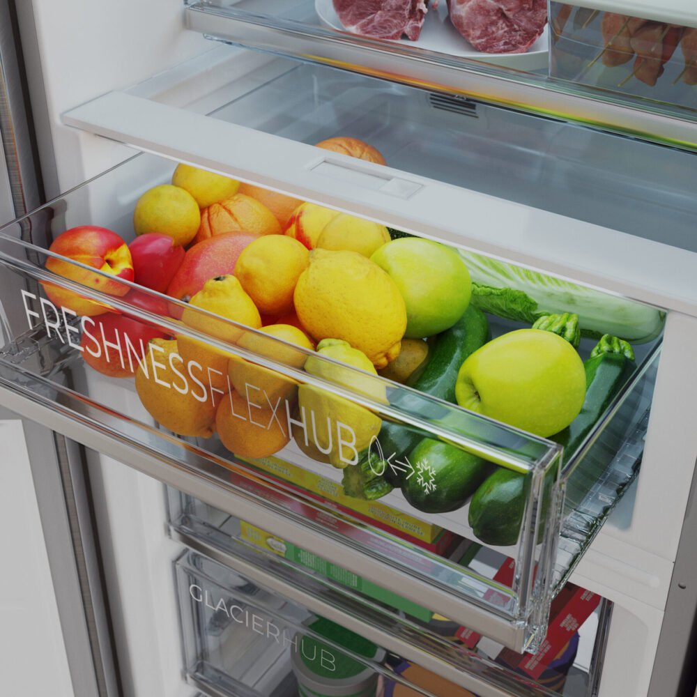 réfrigérateur cecotec bolero coolmarket combi 456 inox e Réfrigérateur