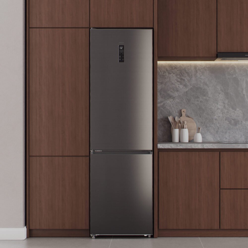 réfrigérateur cecotec bolero coolmarket combi 456 dark c frigorífico