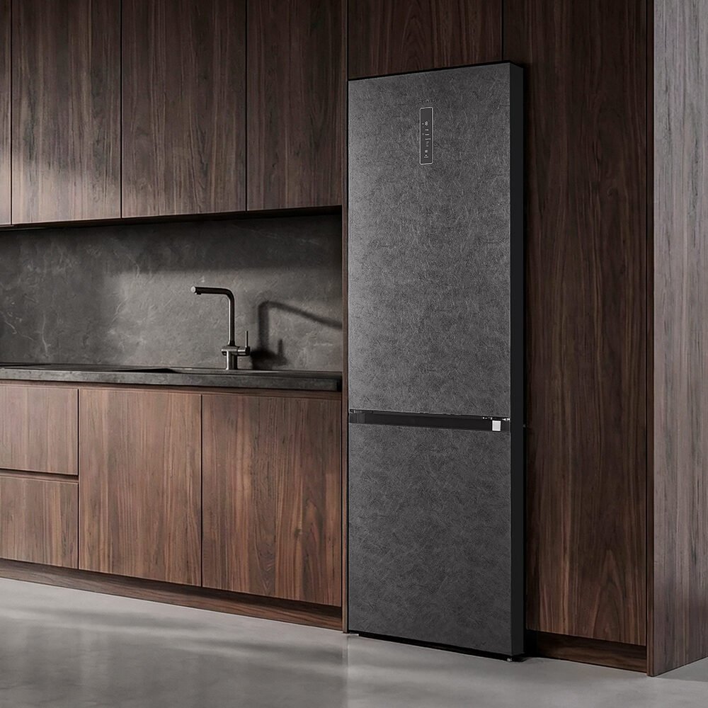 réfrigérateur cecotec bolero coolmarket combi 405 wl elite onyx stone d Réfrigérateur