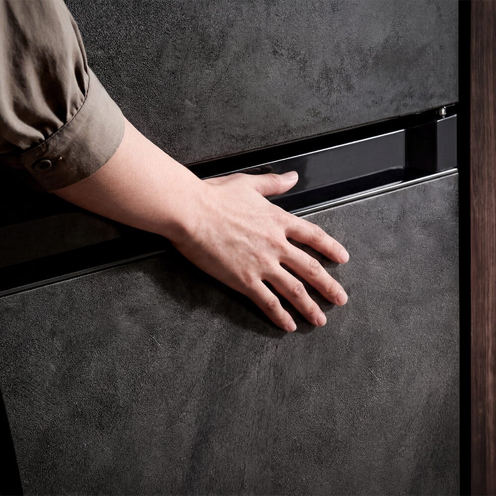 réfrigérateur cecotec bolero coolmarket combi 405 wl elite onyx stone d Réfrigérateur