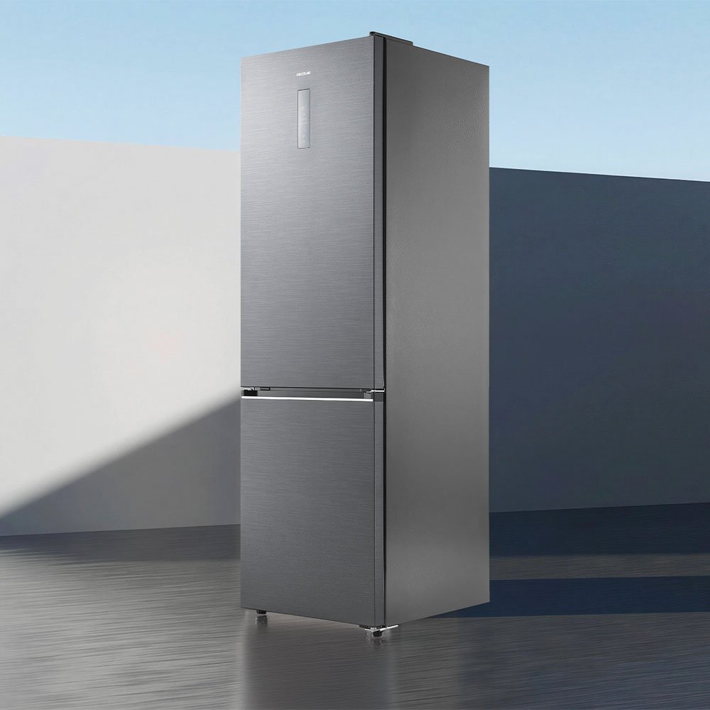réfrigérateur cecotec bolero coolmarket combi 405 wl elite black peach d Réfrigérateur
