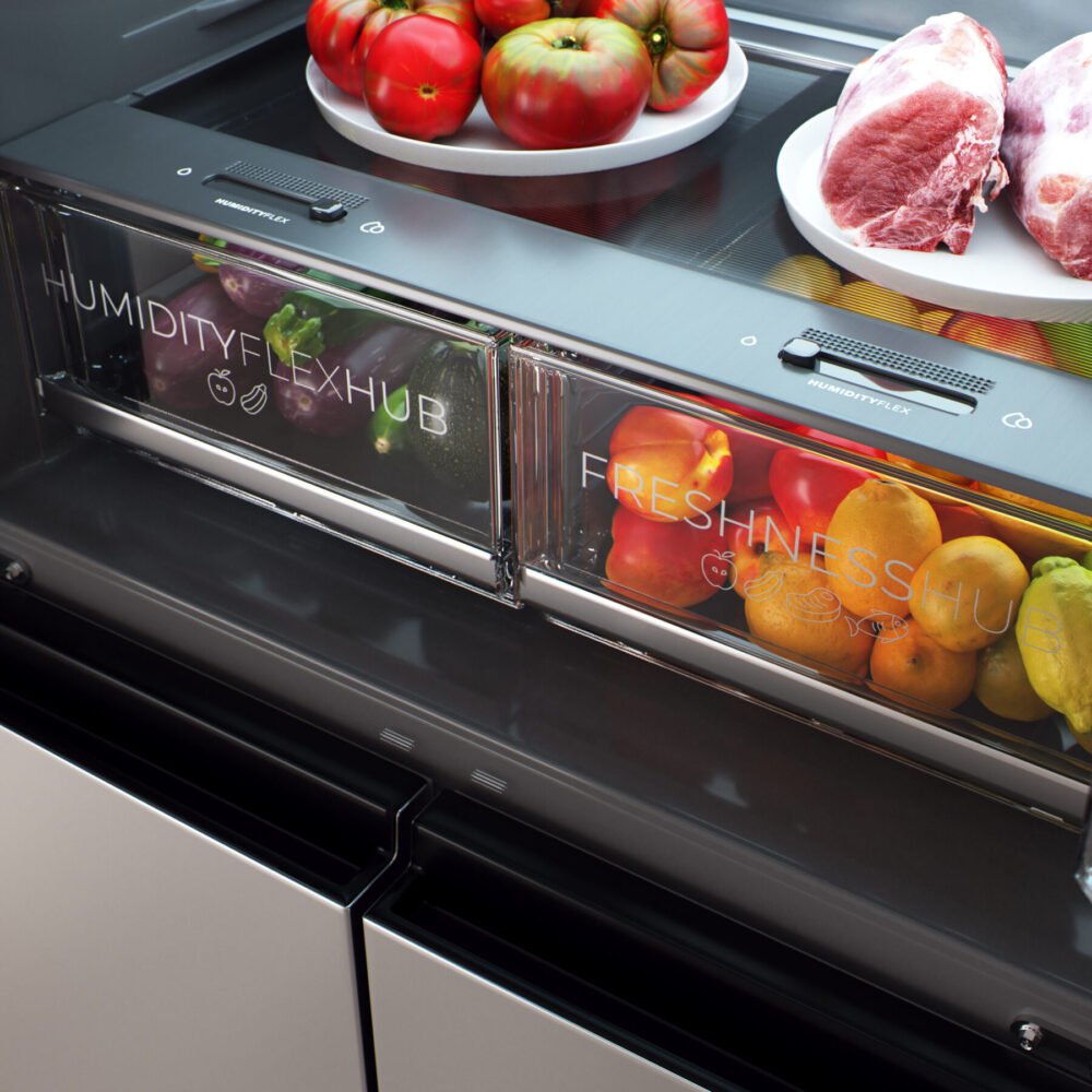 réfrigérateur cecotec bolero coolmarket 4d 503 inox d Réfrigérateur