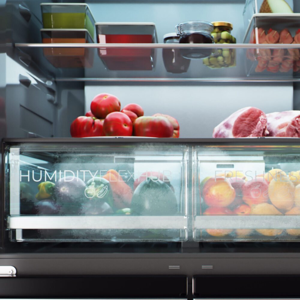 réfrigérateur cecotec bolero coolmarket 4d 503 inox d Réfrigérateur