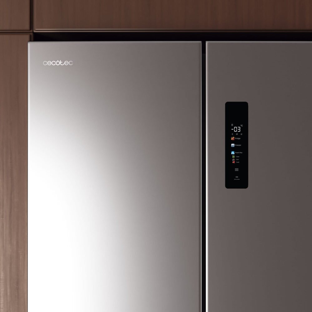 réfrigérateur cecotec bolero coolmarket 4d 503 inox d Réfrigérateur