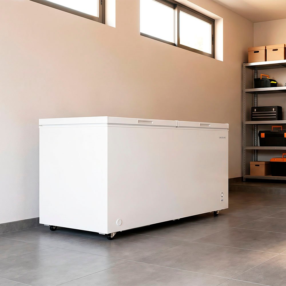 congélateur cecotec bolero coolmarket chest duo 508m white e Congélateur