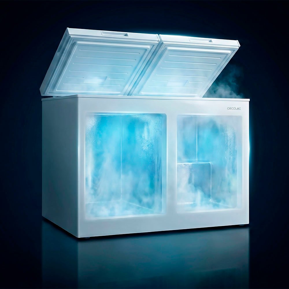 congélateur cecotec bolero coolmarket chest duo 508m white e Congélateur