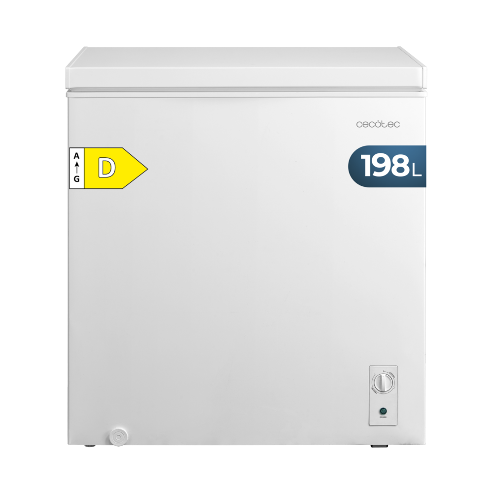 congélateur cecotec bolero coolmarket chest 198p white d Congélateur