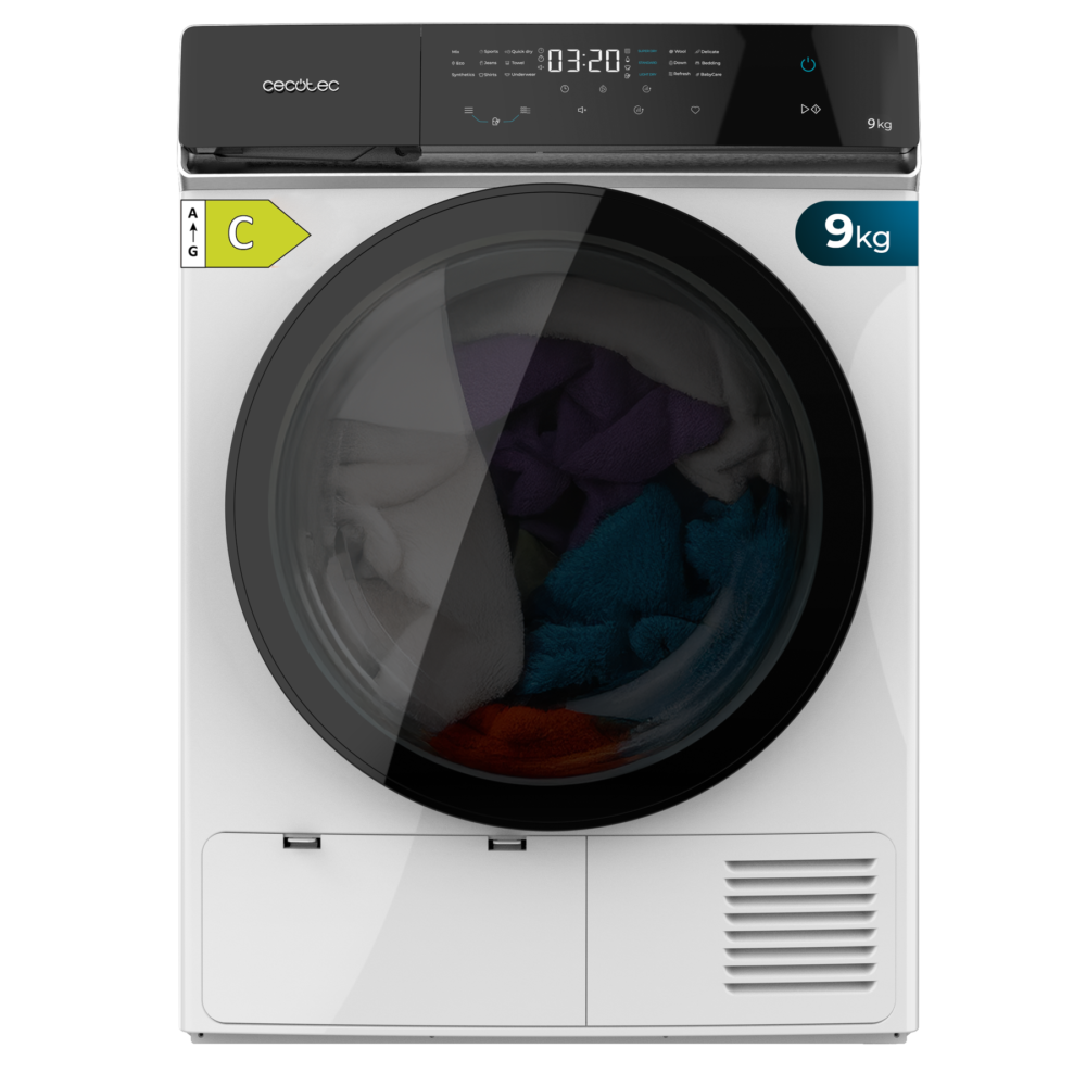 lave linge cecotec bolero dresscode dry 9400 inverter 洗衣机