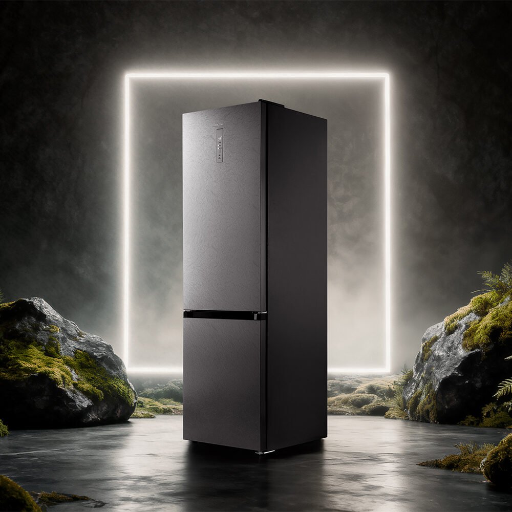 réfrigérateur cecotec bolero coolmarket combi 405 wl elite silex stone d Réfrigérateur
