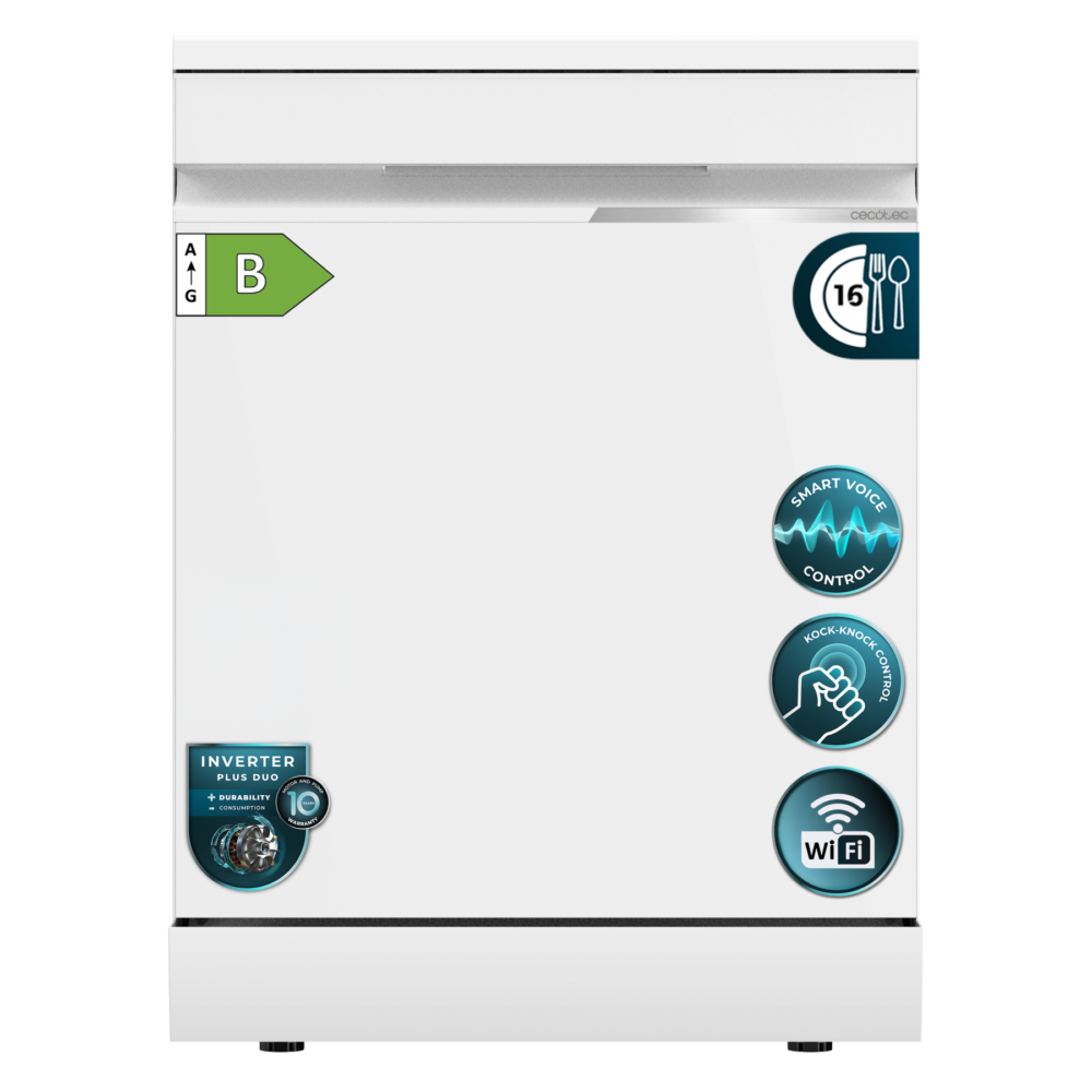 lave vaisselle cecotec bolero aguazero 6750 matt white glass Lave-vaisselle