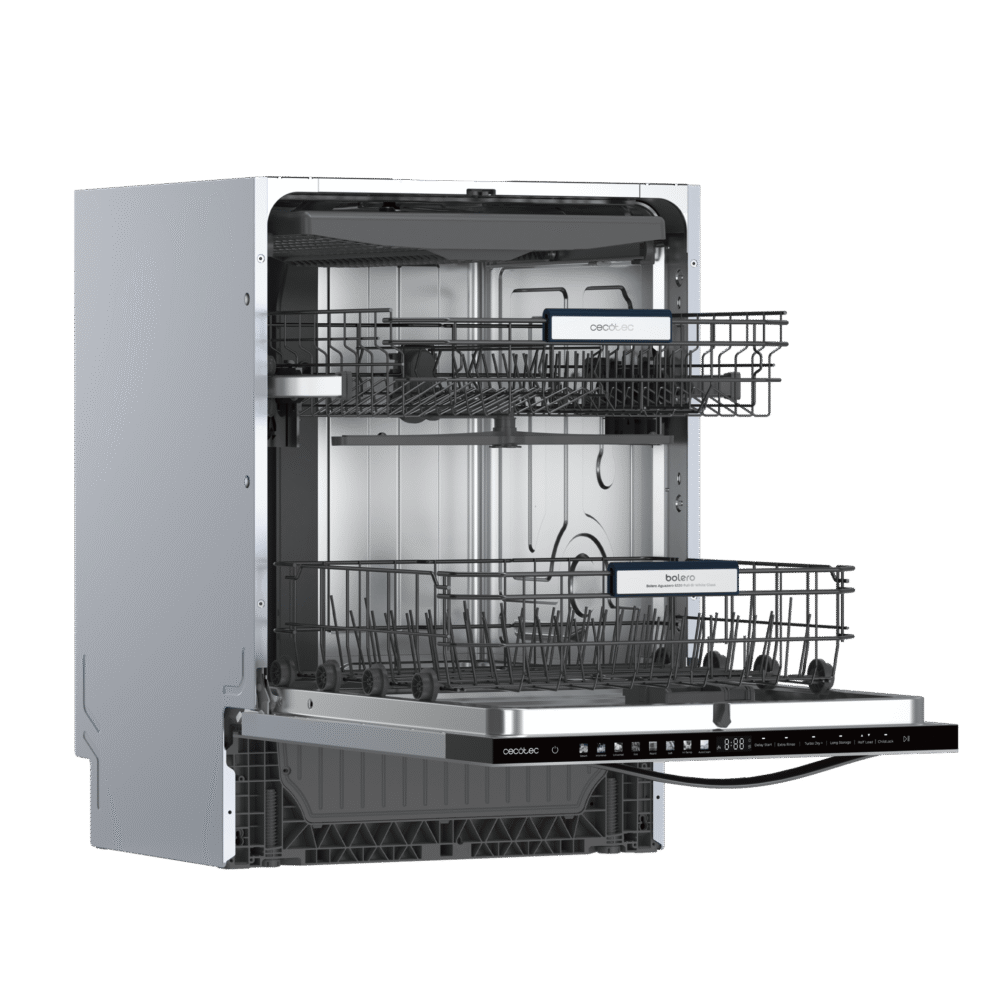 lave vaisselle cecotec bolero aguazero 6620 full bi matt white glass Lave-vaisselle