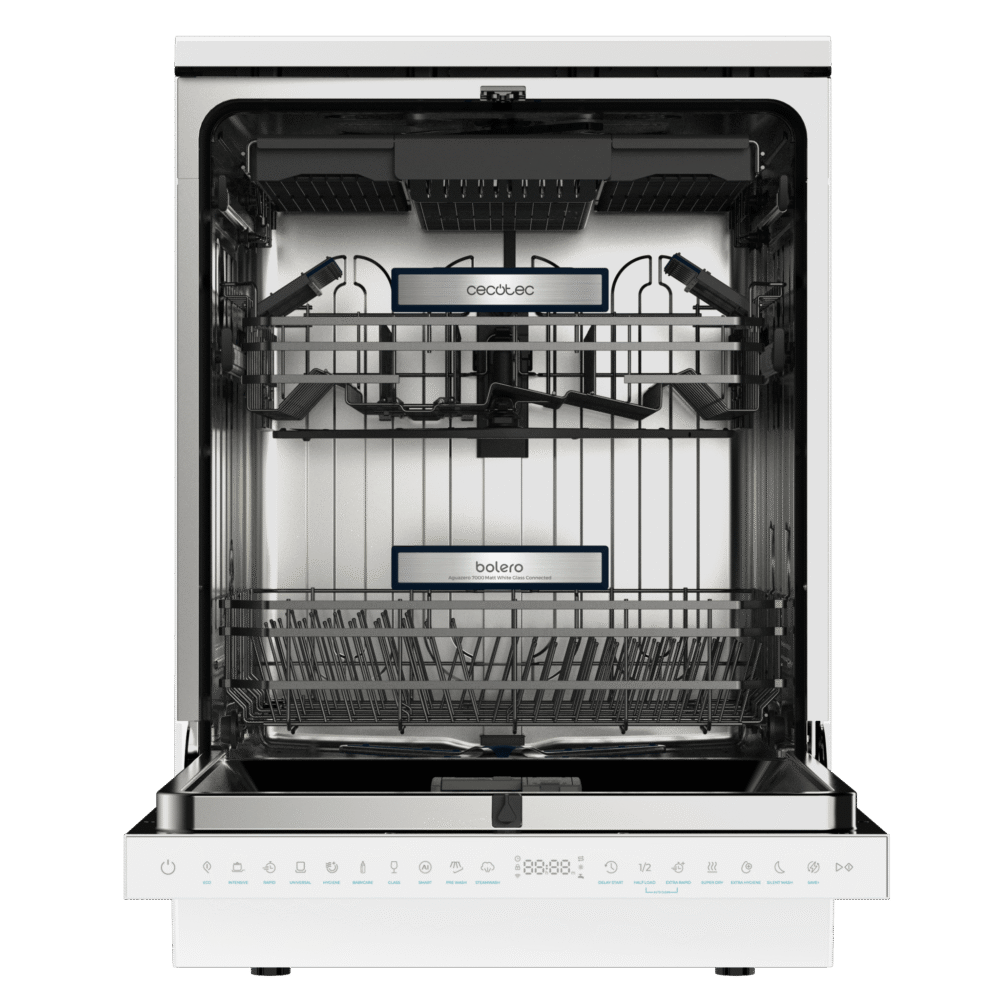 lave vaisselle cecotec bolero aguazero 6750 matt white glass Lave-vaisselle