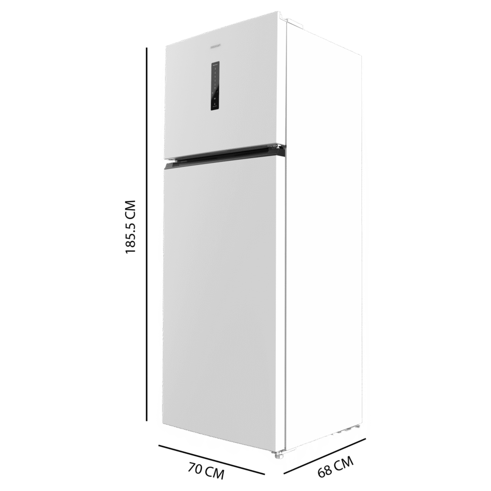 réfrigérateur cecotec bolero coolmarket 2d 465 nf white e Réfrigérateur