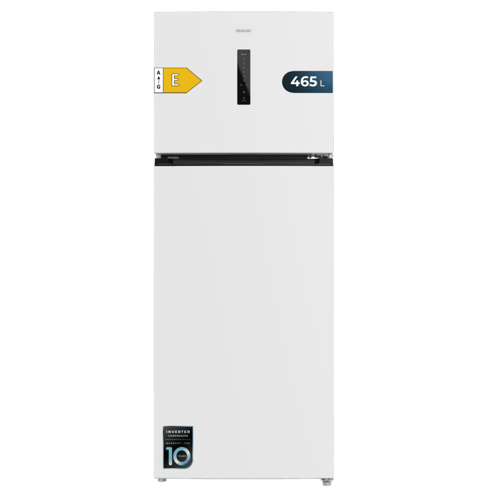 réfrigérateur cecotec bolero coolmarket 2d 465 nf white e Réfrigérateur