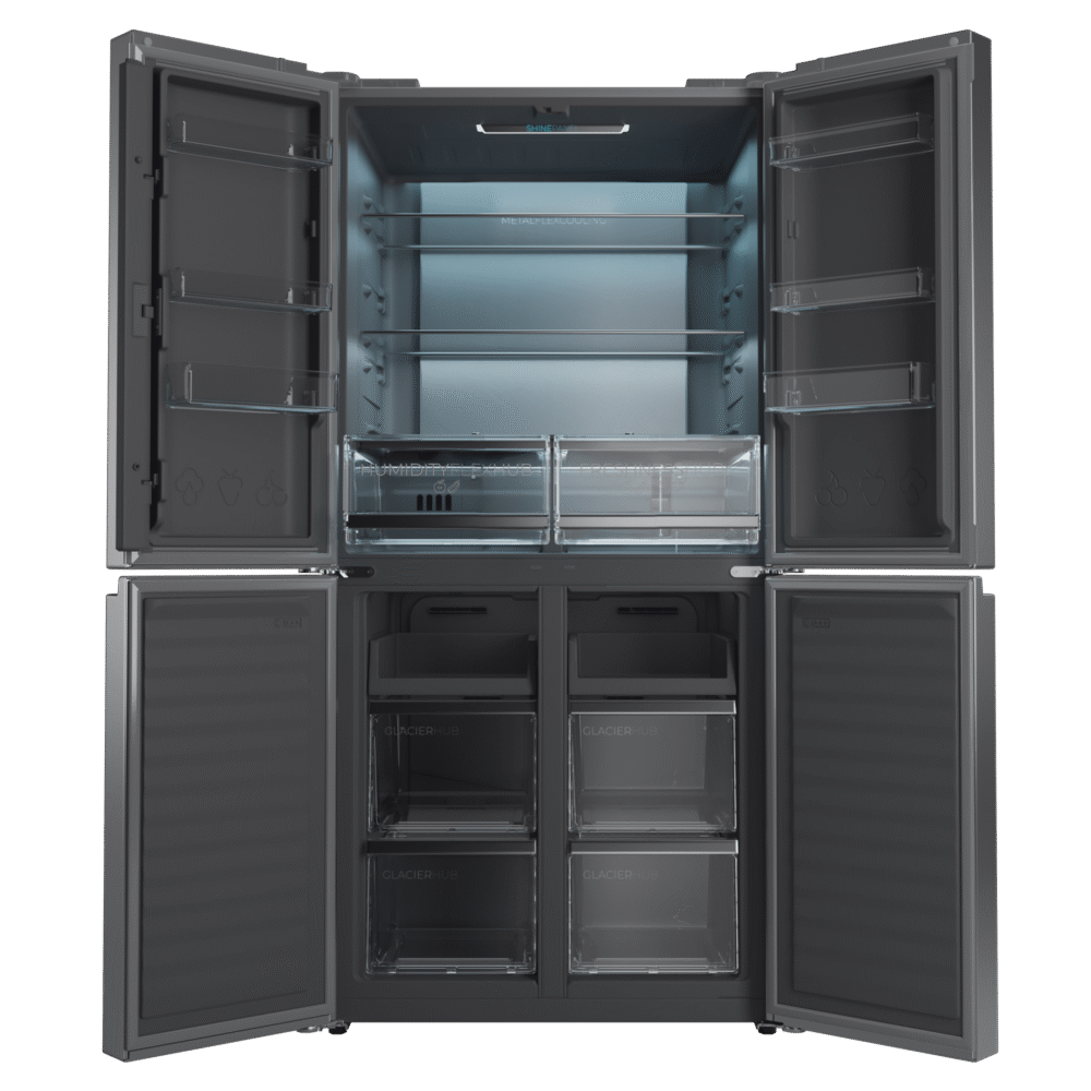 refrigerador cecotec bolero coolmarket 4d 503 de aço inoxidável d refrigerador