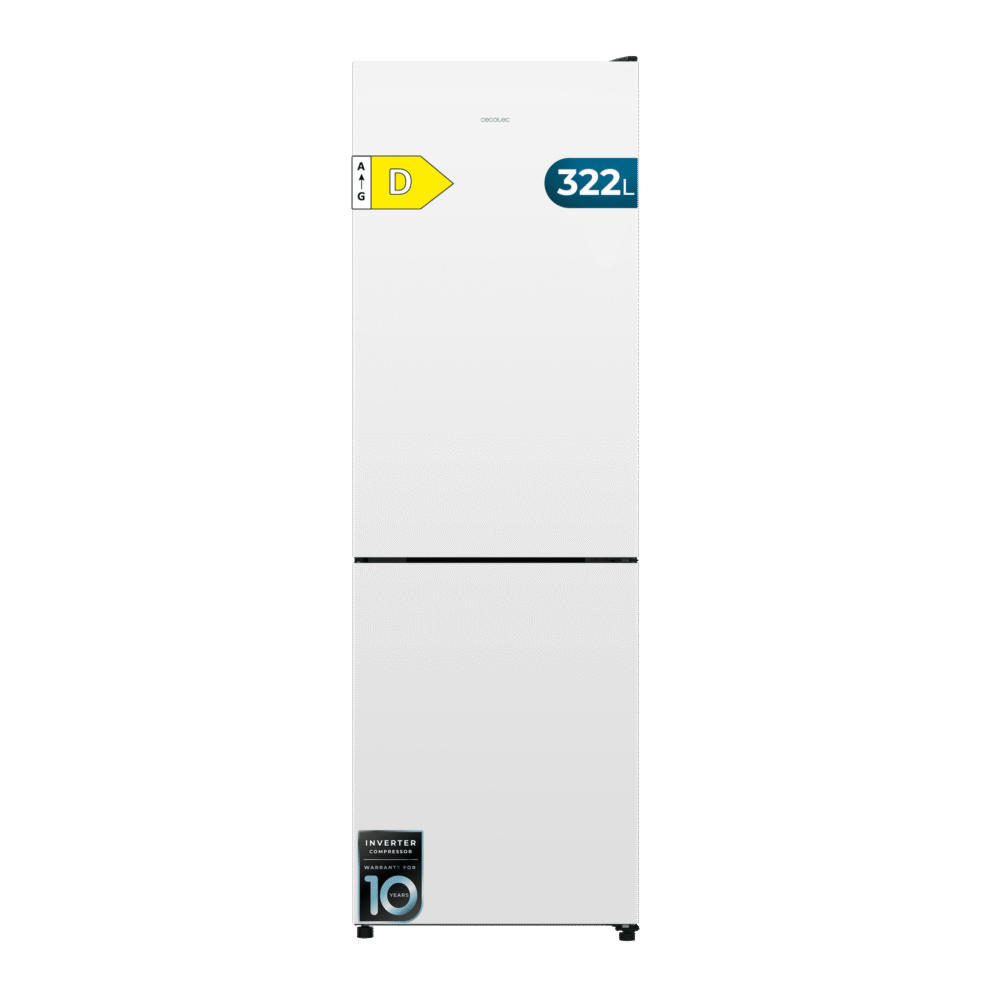 réfrigérateur cecotec bolero coolmarket combi 322i white d Réfrigérateur